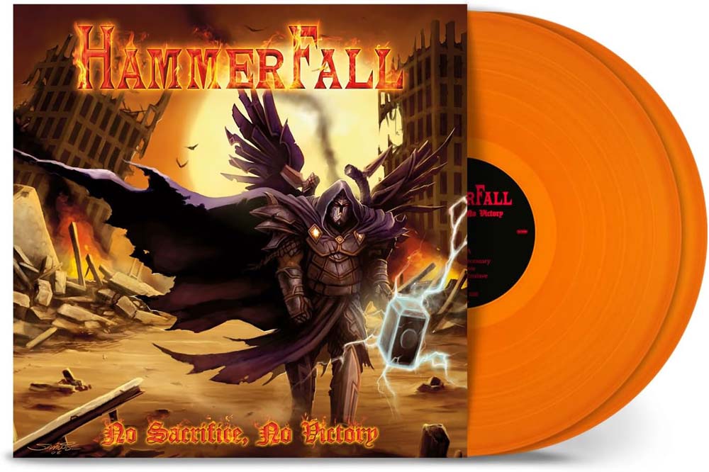 Hammerfall No Sacrifice, No Victory Vinyl LP Orange Colour 2025