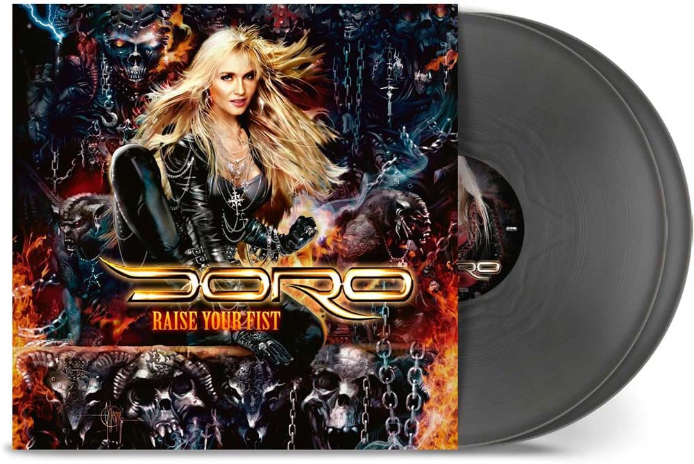 Doro Raise Your Fist Vinyl LP Silver Colour 2024