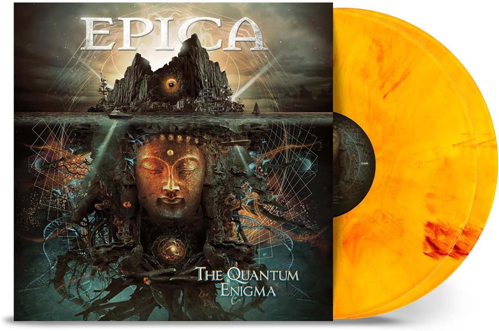 Epica The Quantum Enigma Vinyl LP Yellow Red Marble Colour 2024