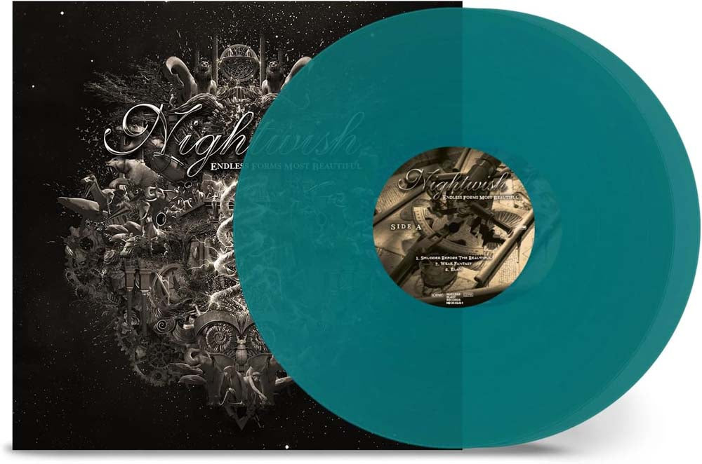 Nightwish Endless Forms Most Beautiful  Vinyl LP Transparent Green Colour 2025