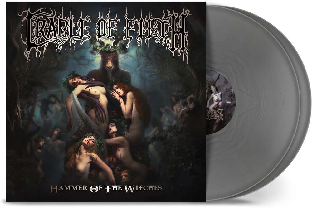 Cradle Of Filth Hammer Of The Witches Vinyl LP Silver Colour 2024