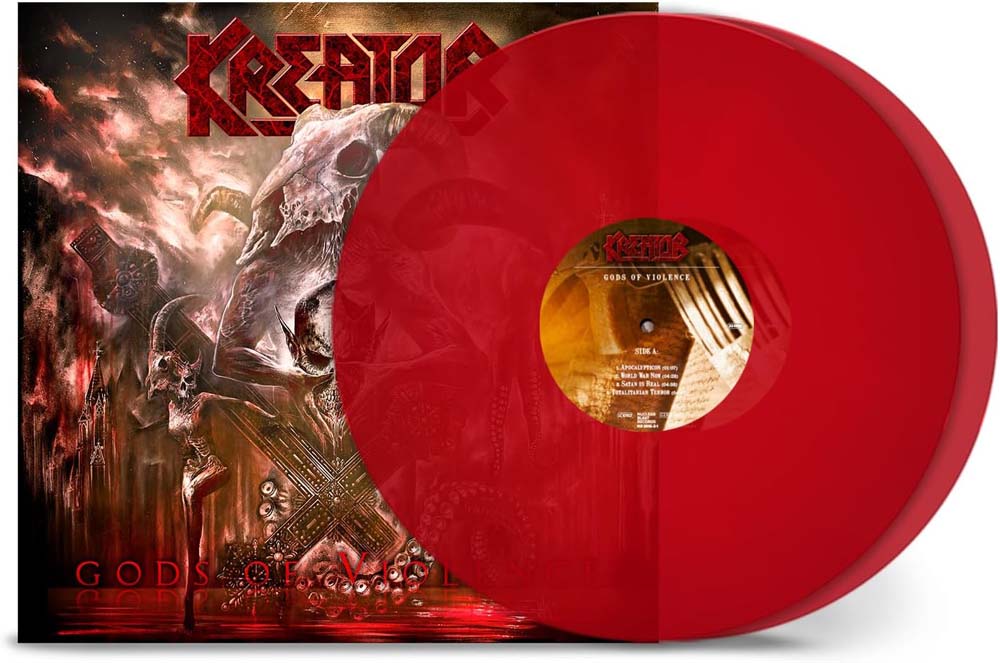Kreator Gods Of Violence  Vinyl LP Red Vinyl 2025