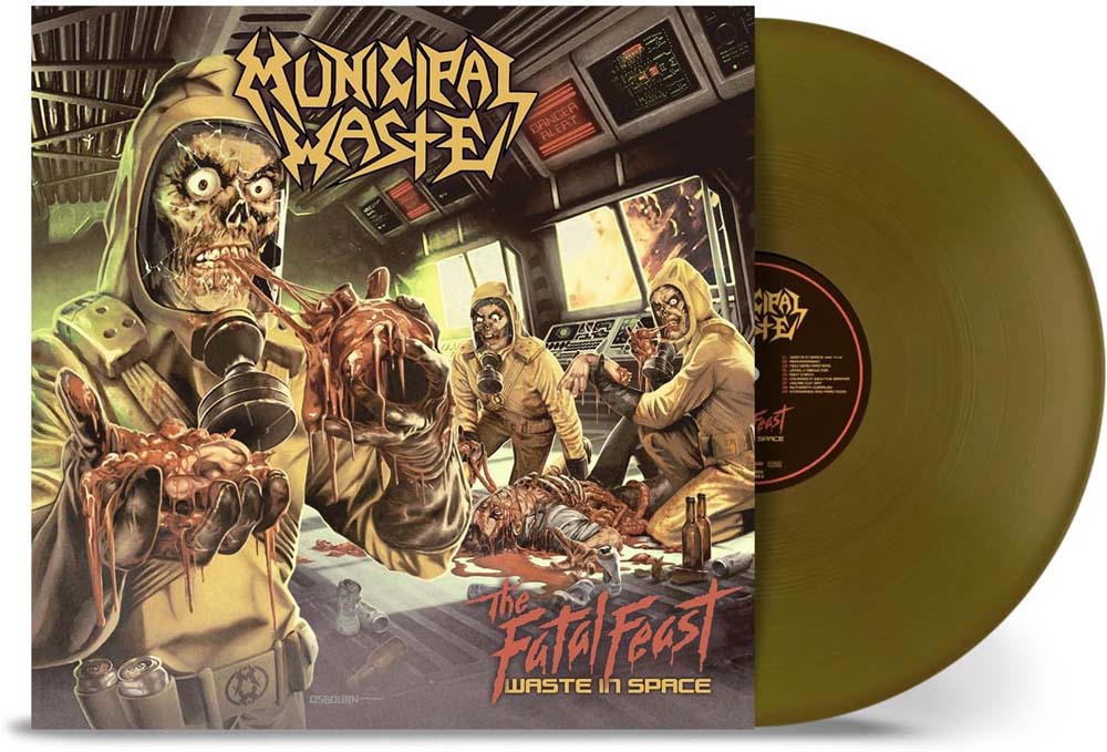 Municipal Waste The Fatal Feast Vinyl LP Green Colour 2025