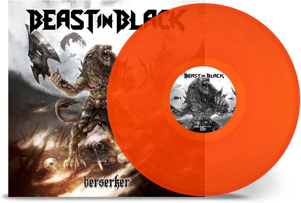Beast In Black Berserker Vinyl LP Transparent Orange Colour 2025