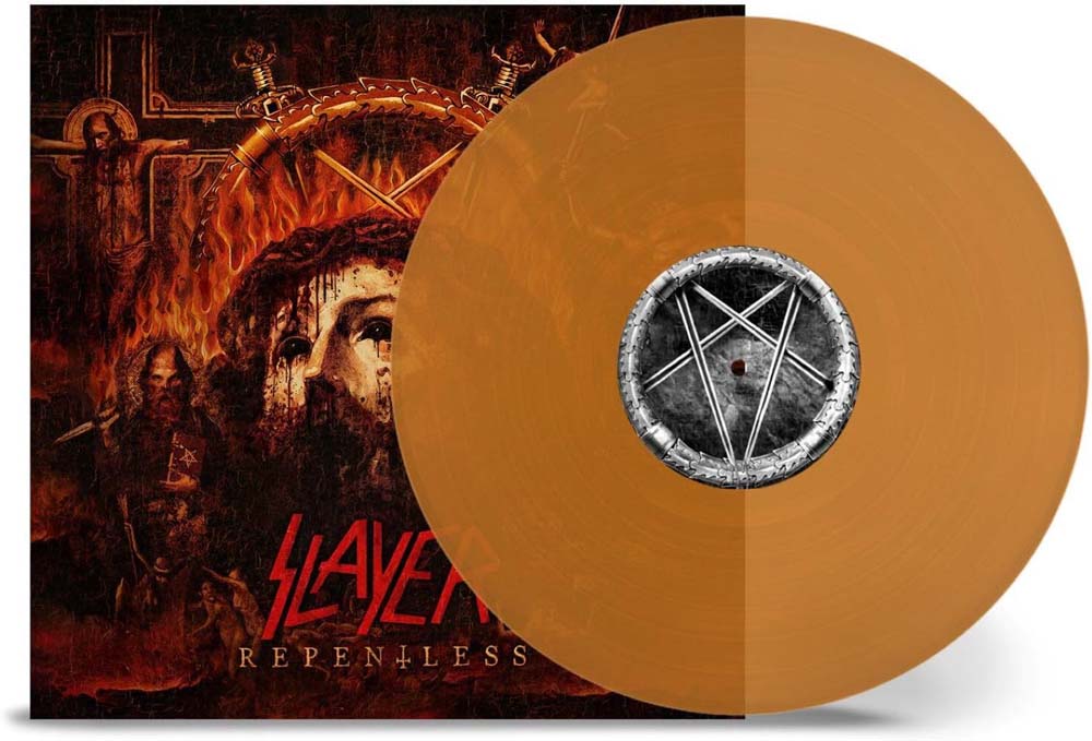 Slayer Repentless Vinyl LP Transparent Yellow Colour 2025