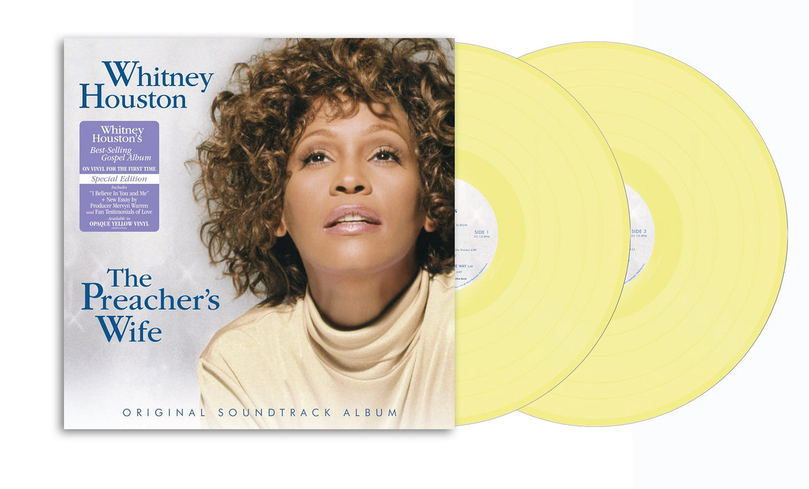 Whitney Houston The Preacher's Wife Vinyl LP Yellow Colour 2023