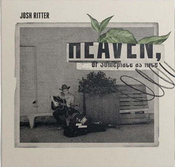 Josh Ritter Heaven, Or Someplace As Nice Vinyl LP Indies Strawberry & Black Swirl Colour 2024