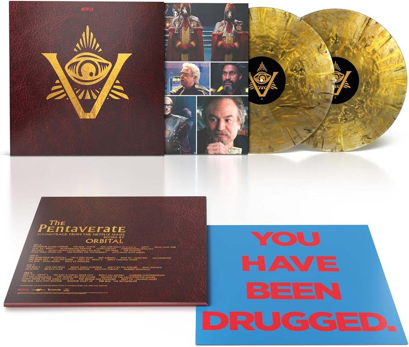 The Pentaverate Soundtrack For The Netflix Series Vinyl LP Gold Metallic & Black Smoke Colour 2023