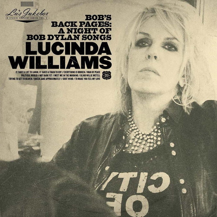 Lucinda Williams Lus Jukebox Vol. 3 Bobs Back Pages: A Night Of Bob Dylan Songs Vinyl LP 2021