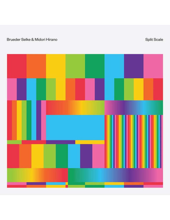 Brueder Selke & Midori Hirano Split Scale Vinyl LP Indies Crystal Clear Colour  2025