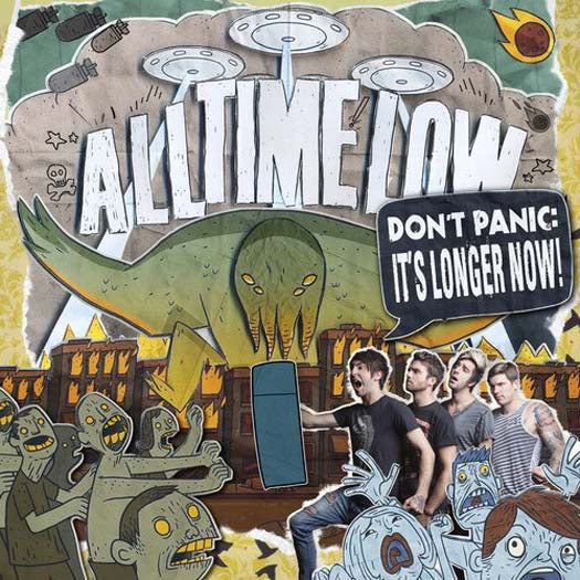 ALL TIME LOW Dont Panic Its Longer Now Vinyl LP 2016