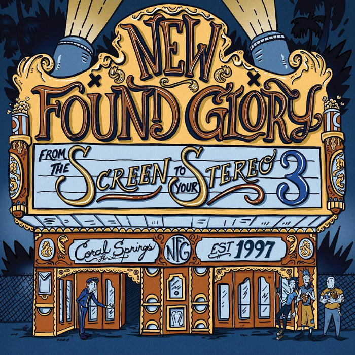 New Found Glory From Screen To Stereo Triple 10" Vinyl EP New 2019