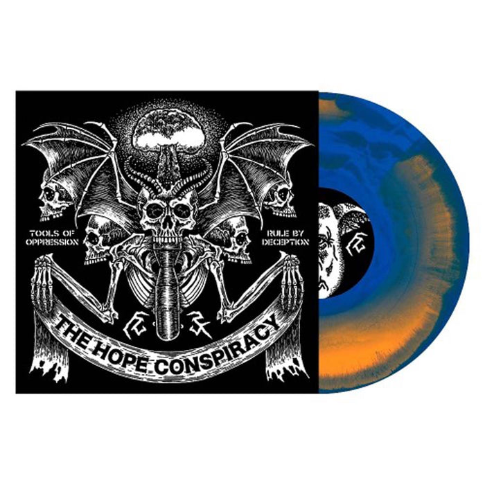 The Hope Conspiracy Tools Of Oppression/Rule By Deception Vinyl LP Indies Orange/Blue Mix Colour 2024