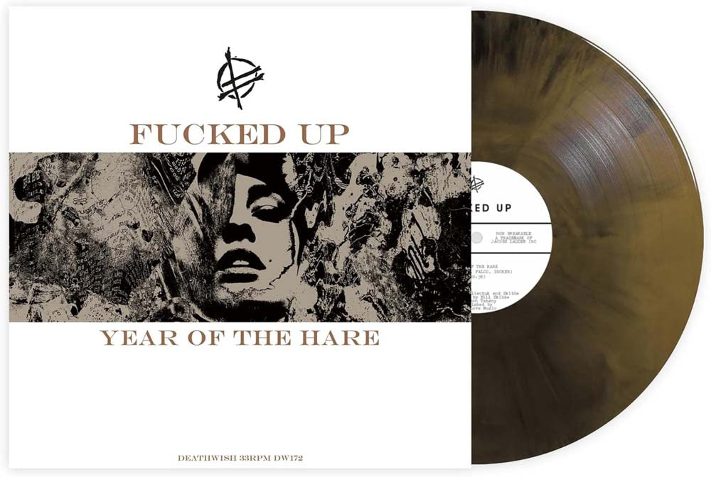 Fucked Up Year Of The Hare Vinyl LP Gold & Black Galaxy Colour Due Out 17/05/24