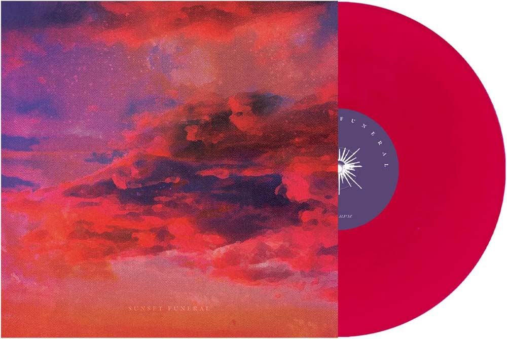 Glare Sunset Funeral Vinyl LP Magenta Colour 2025
