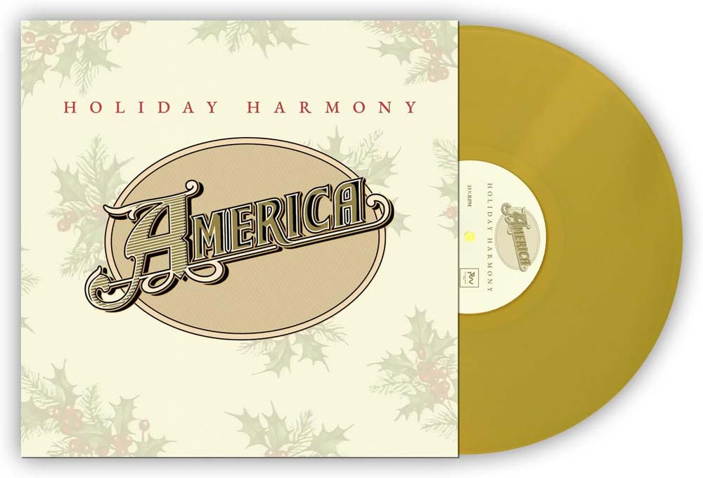 America Holiday Harmony Gold Coloured Vinyl LP 2025