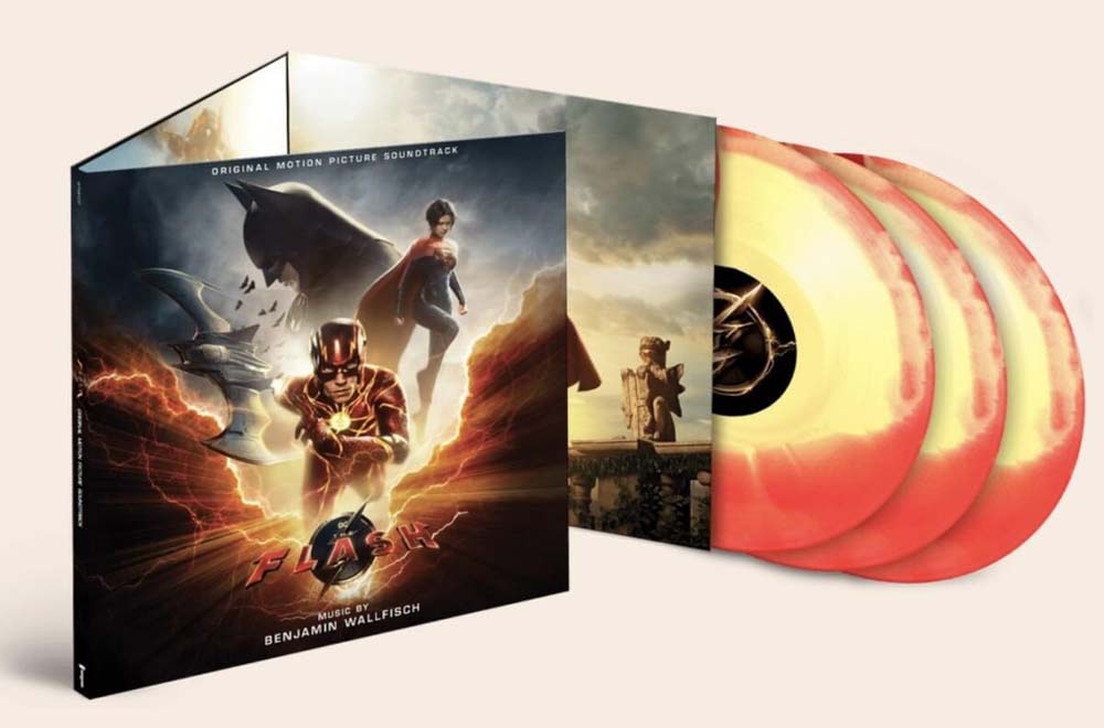 Benjamin Wallfisch The Flash (Original Motion Picture Soundtrack) Vinyl LP Red Colour 2023