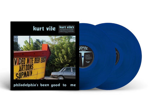Kurt Vile Philadelphia's been good to me Vinyl LP Indies Blue Colour