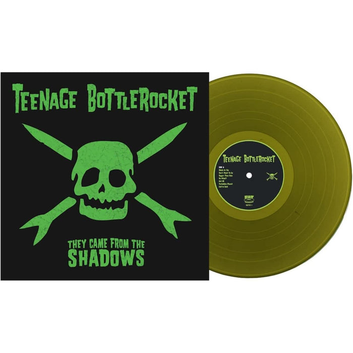 Teenage Bottlerocket They Came From the Shadows Swamp Green Colour Due Out 31/07/26  Vinyl LP
