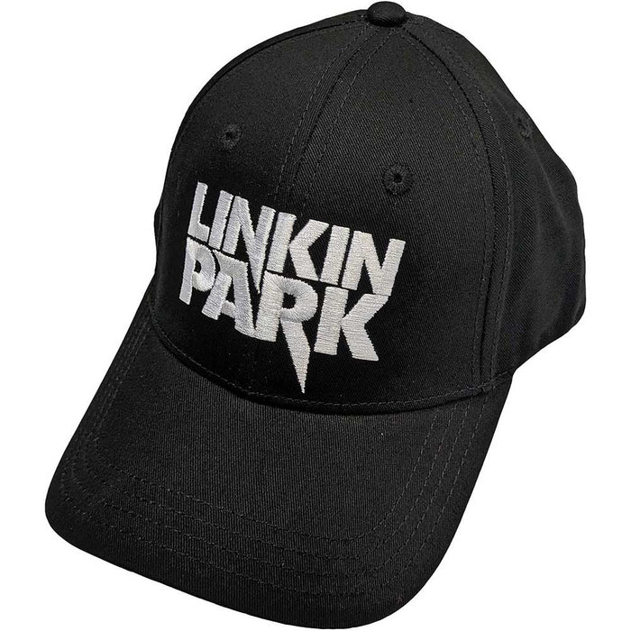 Linkin Park White Logo Black Baseball Cap Hat