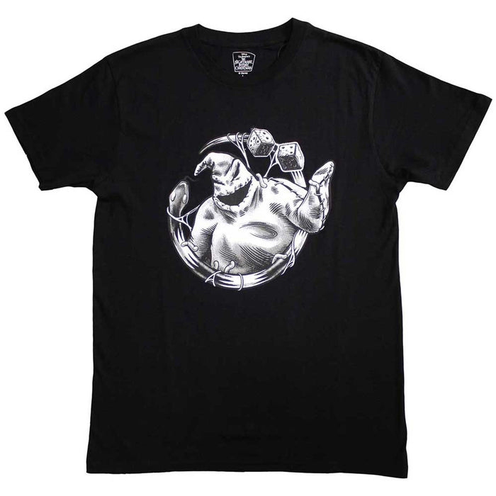 The Nightmare Before Christmas Oogie Roll Black Large T-Shirt