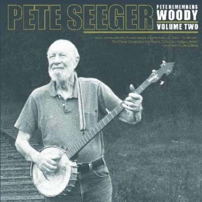 Pete Seeger Pete Remembers Woody Volume 2 Double Vinyl LP