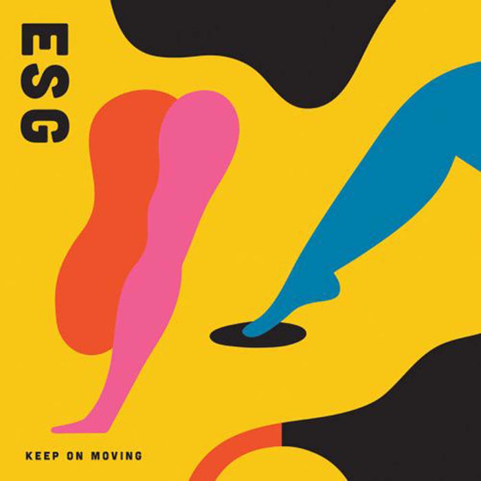 ESG Keep On Moving Vinyl LP Neon Orange Colour 2025