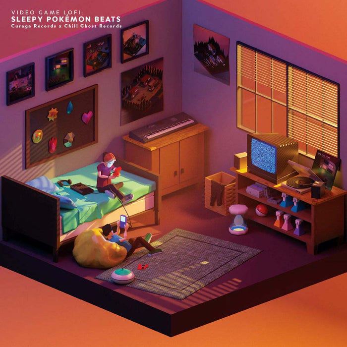 From Curaga Records And Chill Ghost Records Video Game Lofi: Pokémon Lullabies Vinyl LP RSD 2026