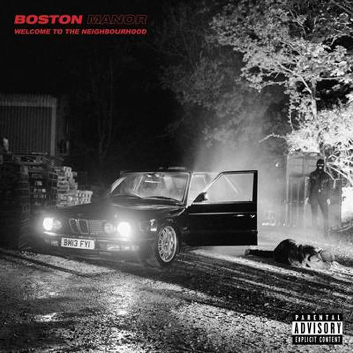 Boston Manor Welcome To The Neighbourhood Clear Red Vinyl LP 2018