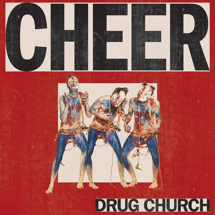 Drug Church Cheer Vinyl LP Red, Bone & Black Ice Tri-Stripe Colour 2025