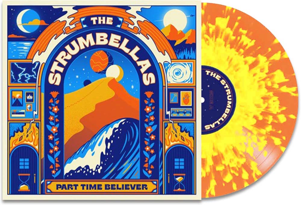 The Strumbellas Part Time Believer Vinyl LP Orange & Yellow Splatter Colour 2024