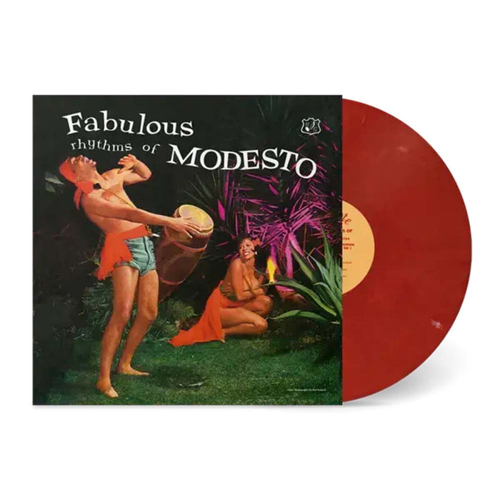 Modesto Duran & Orchestra Fabulous Rhythms Of Modesto Sangre De Chango Vinyl LP Red Colour 2024