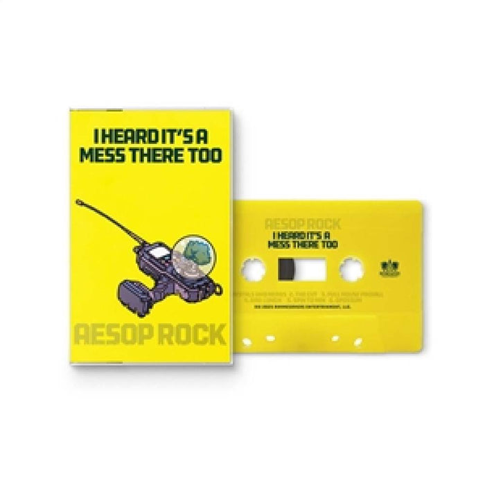 Aesop Rock I Heard It's A Mess There Too Cassette Tape Indies  2025
