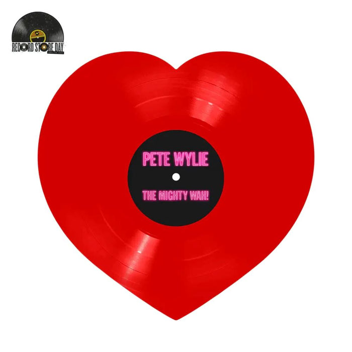 Pete Wylie & The Mighty Wah! Heart As Big As Liverpool 7" Vinyl Single Heart-Shaped RSD 2024