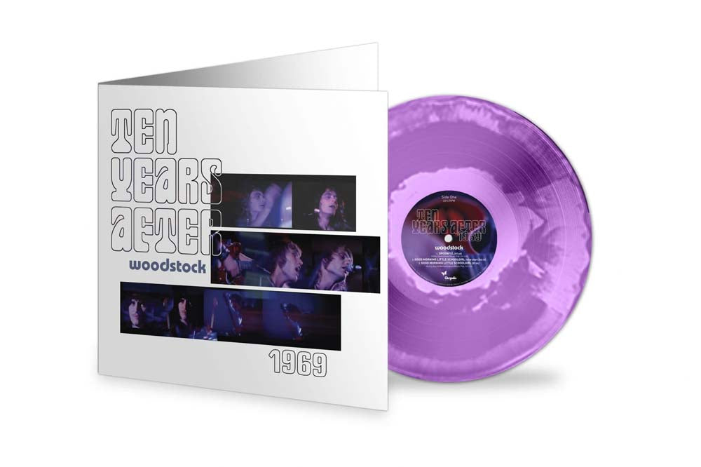 Ten Years After Woodstock 1969 Vinyl LP Indies Purple & White Tie Dye Colour 2024