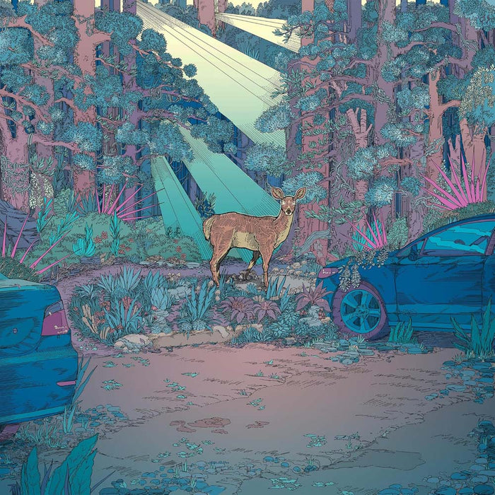 Michael Cera Palin We Could Be Brave Vinyl LP Blue w/Pink, Yellow & Brown Splatter Colour Vinyl LP 2025