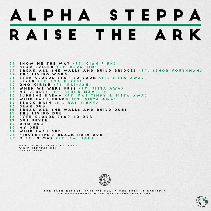 Alpha Steppa Raise The Ark Vinyl LP