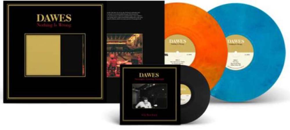 Dawes Nothing Is Wrong Vinyl LP 10th Anniversary Orange & Blue Colour & 7" Single 2021