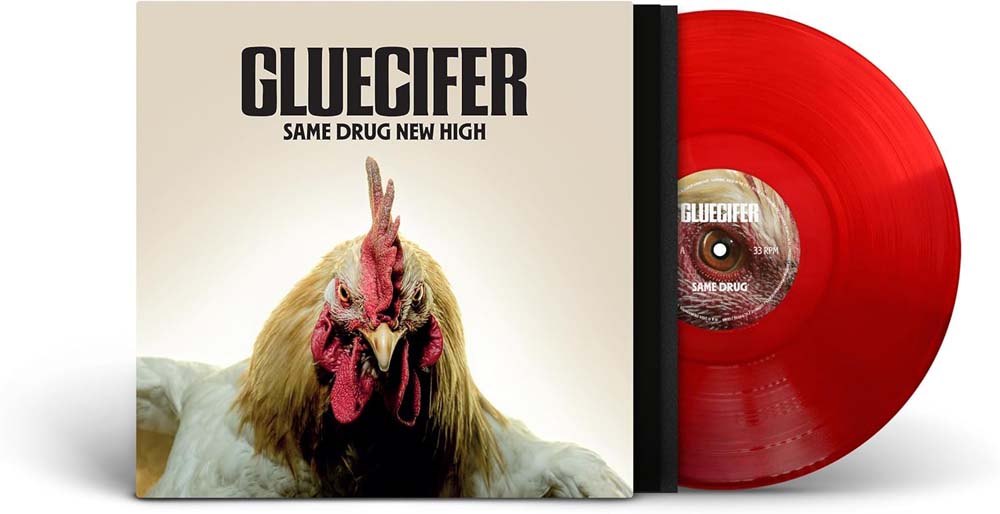 Gluecifer Same Drug New High Vinyl LP Translucent Red Colour Due Out 16/01/26