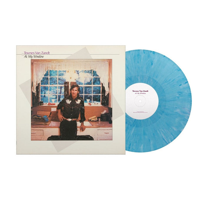 Townes Van Zandt At My Window Vinyl LP Sky Blue Colour Black Friday 2022