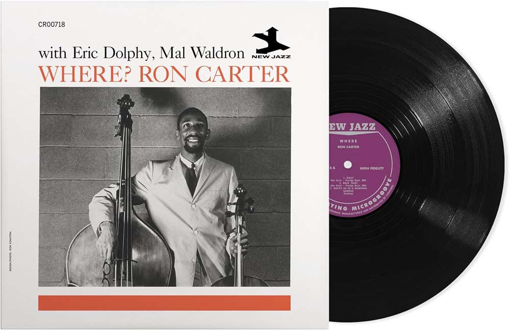 Ron Carter Where? Vinyl LP 2024