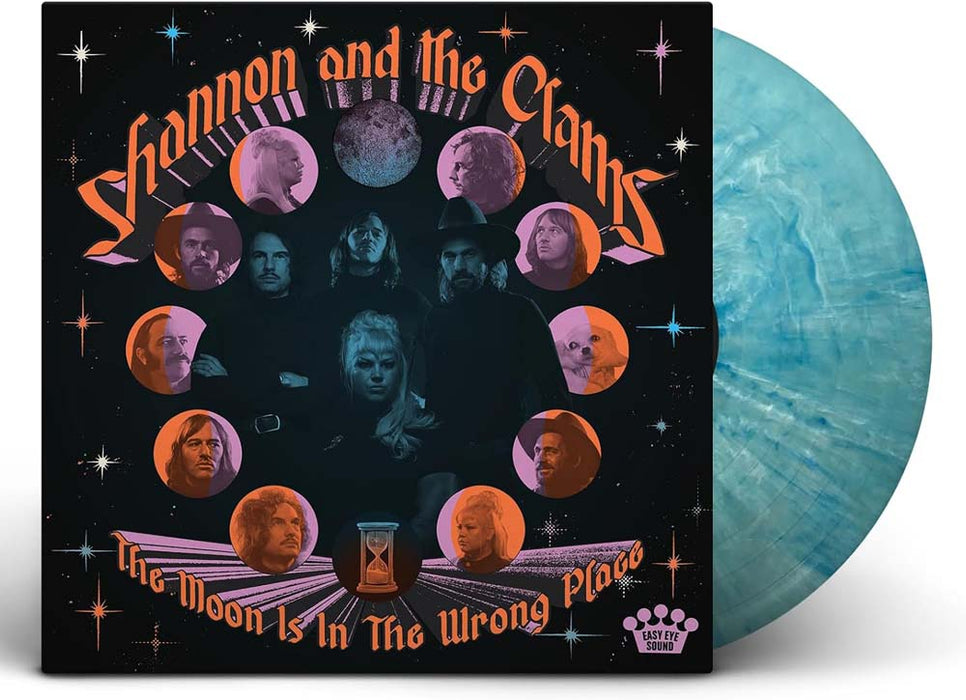 Shannon & The Clams The Moon Is In The Wrong Place Vinyl LP Blue Splatter Colour 2024