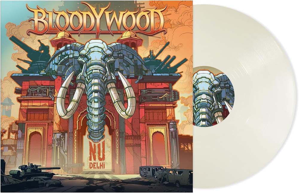 Bloodywood Nu Delhi Vinyl LP Opaque White Colour 2025
