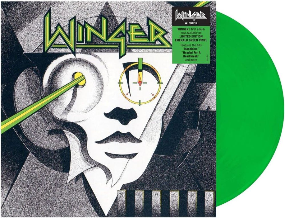 Winger (Self Titled) Vinyl LP Emerald Green Colour Vinyl 2024