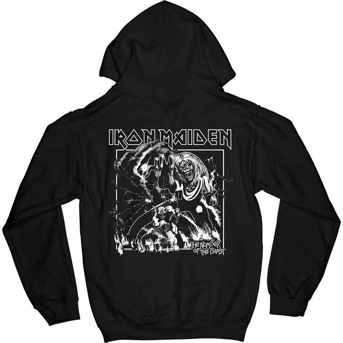 Iron Maiden Number Of The Beast One Colour Black XX-Large Hoodie