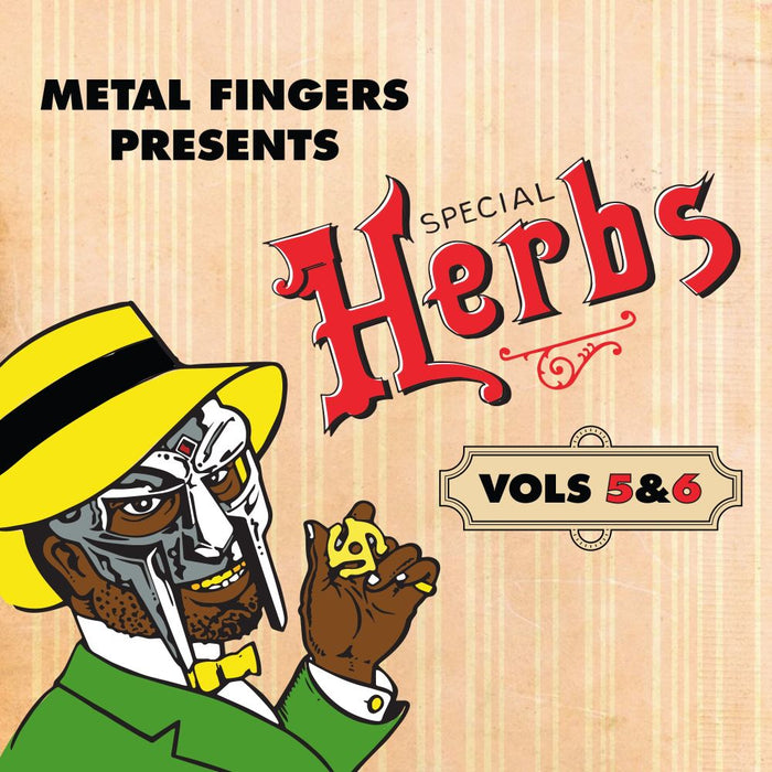 MF DOOM Metal Fingers Presents: Special Herbs Vol. 5 & 6 Indies Cassette 2025