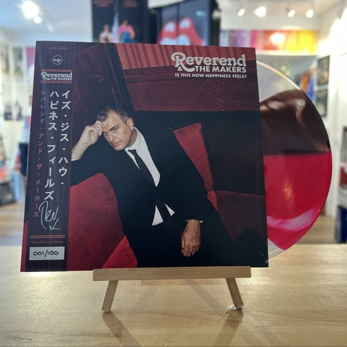 Reverend & The Makers Is This How Happiness Feels? Vinyl LP Signed Assai Obi Edition Transparent Twister Effect 2026