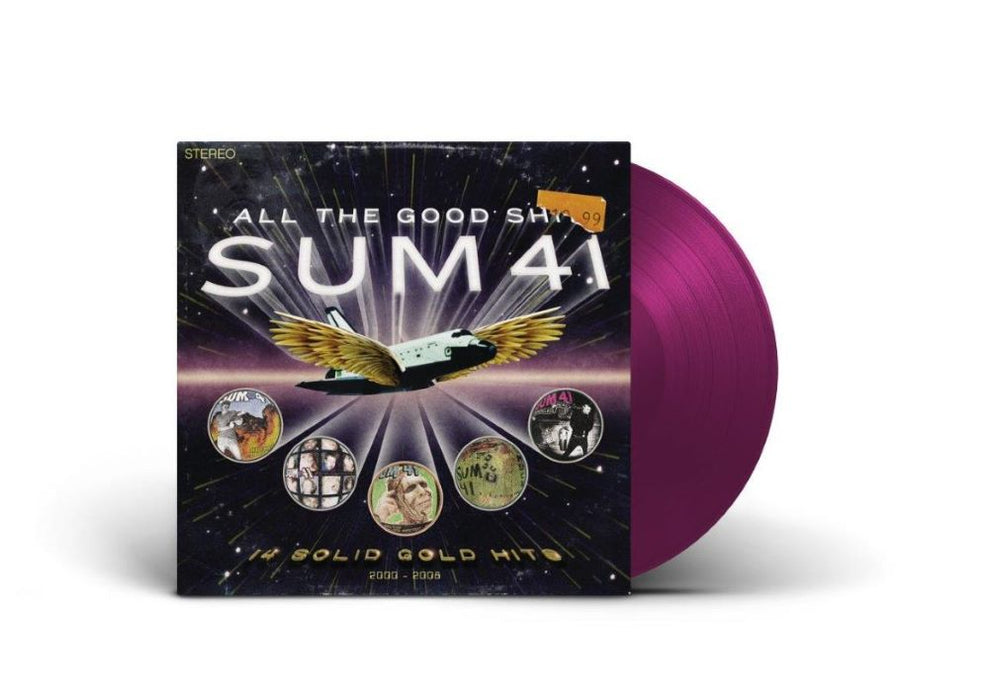 Sum 41 All The Good Sh**: 14 Solid Gold Hits 2000 - 2008 Vinyl LP Purple Colour Due Out 29/11/24