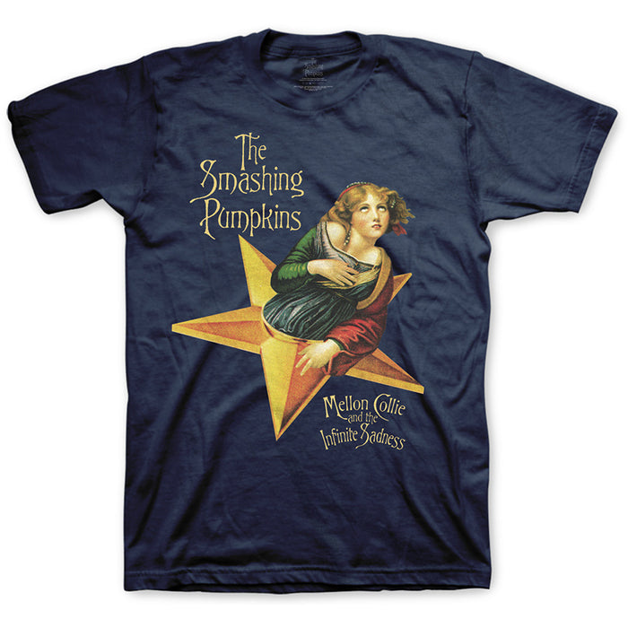 Smashing Pumpkins Mellon Collie Navy Blue XXL Unisex T Shirt