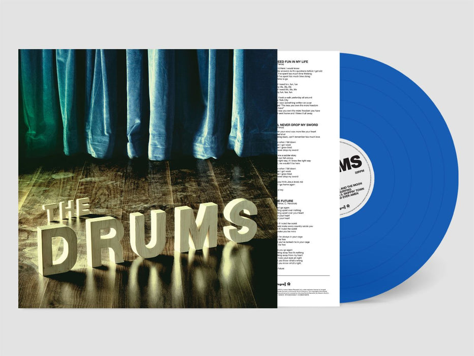 The Drums The Drums Vinyl LP Transparent Blue Colour Due Out 16/10/26